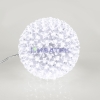 Изображение Шар светодиодный 220V, диаметр 20 см, 200 светодиодов, цвет Белый  интернет магазин Иватек ivatec.ru