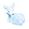 Изображение Светящаяся новогодняя фигура "Лежащий оленёнок". ULD-M2926-040/STA WHITE IP20 LYING FAWN-1  интернет магазин Иватек ivatec.ru