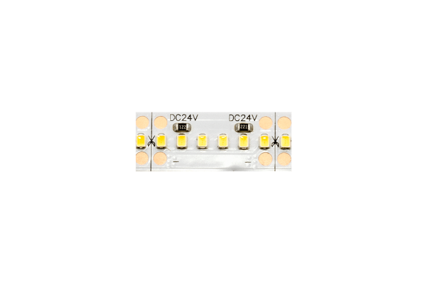 Лента светодиодная стандарт 2216, 300 LED/м, 19,4 Вт/м, 24В , IP20, Цвет: Холодный белый, 00-00003602