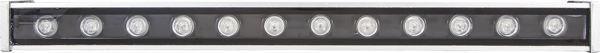 LL-892 Светодиодный линейный прожектор с DMX, 9LED RGB, 500*40*48mm, 9W 24V, IP65