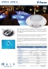 Изображение SP2815 Светодиодный светильник, D298*H67, 13W AC12V 6400K IP68  интернет магазин Иватек ivatec.ru