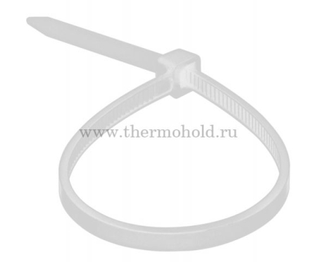 Изображение Хомут-стяжка кабельная нейлоновая REXANT 120 x2,5мм, белая, упаковка 100 шт.  интернет магазин Иватек ivatec.ru