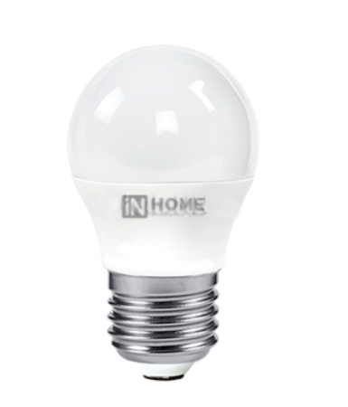 Изображение Лампа светодиодная LED-ШАР-VC 8Вт 230В Е27 3000К 760Лм IN HOME  интернет магазин Иватек ivatec.ru