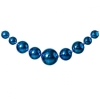 Изображение Елочное украшение Бусы из шаров 1300мм цвет Синий  интернет магазин Иватек ivatec.ru