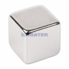 Изображение Неодимовый магнит куб 10*10*10мм сцепление 4,5 кг (Упаковка 2 шт) Rexant  интернет магазин Иватек ivatec.ru