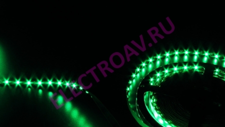 Изображение FLEX-SS5300A-G-10M Гибкая LED , цвет зеленый, 60 SMDсветодиодов 35*28,  10 м., 12V, 4W  интернет магазин Иватек ivatec.ru