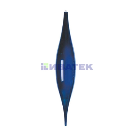 Изображение Елочная фигура "Сосулька", 56 см, цвет синий, упаковка 6 шт  интернет магазин Иватек ivatec.ru