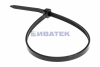 Изображение Хомут-стяжка кабельная нейлоновая REXANT 200 x3,6мм, черная, упаковка 10 пак, 100 шт/пак.  интернет магазин Иватек ivatec.ru
