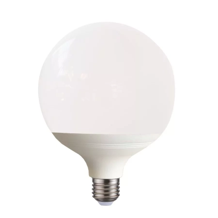 Изображение LED-G95-12W/4000K/E27/FR/SLS Лампа светодиодная. Форма "шар", матовая. Белый свет (4000K). ТМ Volpe  интернет магазин Иватек ivatec.ru