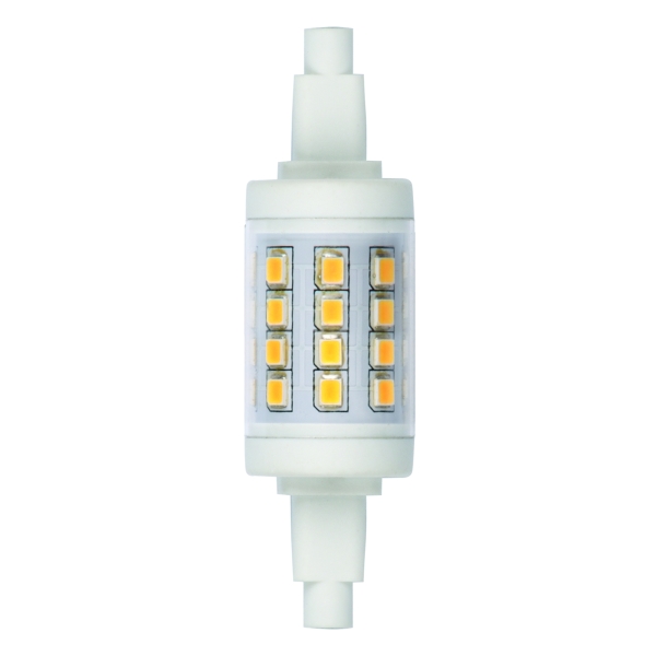 LED-J78-6W/WW/R7s/CL Лампа светодиодная. Прозрачная. Теплый белый свет. Картон. ТМ Uniel. 220В