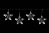 Изображение Гирлянда фигурная 230V, CL39 "8 звезд", акрил,  56 LED белый, 1.36м + 5м, IP20  интернет магазин Иватек ivatec.ru