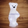 Изображение Акриловая светодиодная фигура "Медвежонок" 12х22х13 см, 4,5 В, 3 батарейки AAA (не входят в комплект  интернет магазин Иватек ivatec.ru