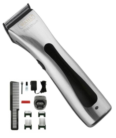 Изображение Машинка для стрижки Wahl 8843-L (4212-0470) Hair Clipper Prolithium Beretto Silver  интернет магазин Иватек ivatec.ru