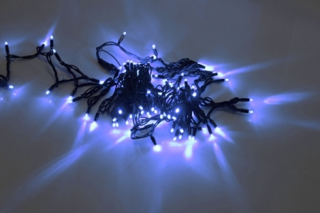 Изображение LED-PLR-200-20M-240V-B/BL-W/O, синяя/черный провод, соединяемая (без силового шнура), , шт  интернет магазин Иватек ivatec.ru