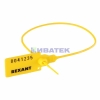 Изображение Пломба пластиковая номерная 320 мм желтая REXANT  уп 50шт  интернет магазин Иватек ivatec.ru