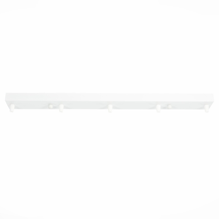 Изображение SL001.513.05 Потолочное крепление на 5 ламп (прямоугольное) ST-Luce Белый  интернет магазин Иватек ivatec.ru