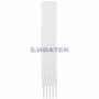 Изображение Хомут-стяжка полимерная многоразовая REXANT 300х10 мм,прозрачная, упаковка 20 шт.  интернет магазин Иватек ivatec.ru