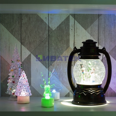 Изображение Фигура светодиодная на подставке "Елочка маленькая", RGB  интернет магазин Иватек ivatec.ru