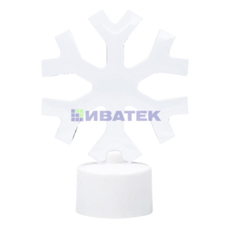 Изображение Фигура светодиодная на подставке "Снежинка", RGB  интернет магазин Иватек ivatec.ru