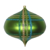 Изображение Елочная фигура "Волчок"  16 см, цвет зеленый мульти, упаковка 6 шт  интернет магазин Иватек ivatec.ru