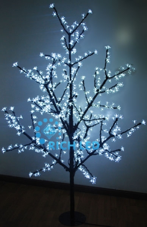 Изображение Светодиодное дерево Сакура 1,8х0,9м, белый, 672LED, 24В, фиксинг, IP65 (RL-TRC24-180*90-672-W)  интернет магазин Иватек ivatec.ru