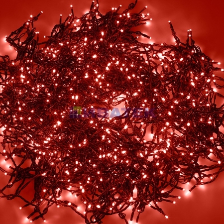 Изображение Гирлянда новогодняя "LED ClipLight" 24V, 5 нитей по 20 метров, Красный Flashing  Neon-Night  интернет магазин Иватек ivatec.ru