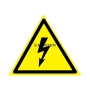 Изображение Наклейка знак электробезопасности «Опасность поражения электротоком» 160х160х160 мм REXANT  интернет магазин Иватек ivatec.ru