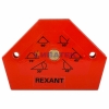 Изображение Магнитный угольник-держатель для сварки на 6 углов усилие 11,3 кг REXANT  интернет магазин Иватек ivatec.ru