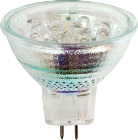 Изображение Лампа светодиодная Feron JCDR G5.3 1W Многоцветная, арт. FR-25052  интернет магазин Иватек ivatec.ru