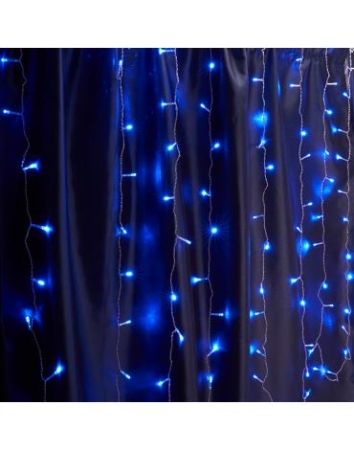 Изображение Гирлянда 230V 204 LED 2*1,5м, синий, IP44 , сетевой шнур 3м в комплекте, CL19  интернет магазин Иватек ivatec.ru