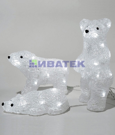 Изображение 14-034, Акриловые фигуры "Три медведя"  интернет магазин Иватек ivatec.ru