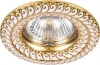 Изображение Светильник точечный "Basic Metal", DL6034 MR16 50W G5.3 белый, золото  интернет магазин Иватек ivatec.ru