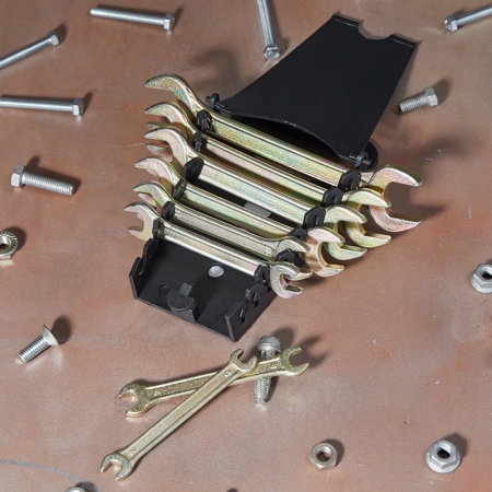 Изображение Набор ключей рожковых REXANT (6х7-20х22 мм), 8 шт., желтый цинк  интернет магазин Иватек ivatec.ru