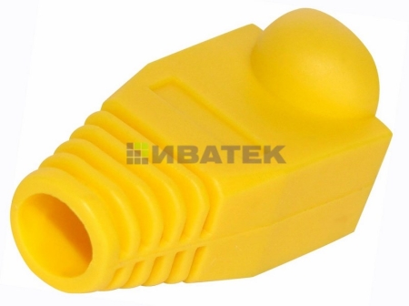 Изображение Rexant Изолирующий колпачок для разъемов RJ-45, желтый (100 шт в упаковке)  интернет магазин Иватек ivatec.ru
