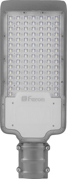 Уличный светильник со светодиодами (консольный) 230V, SP2918,100LED*120W - 6400K  AC100-265V/ 50Hz цвет серый (IP65)