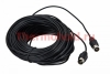 Изображение ВЧ кабель ТВ штекер - ТВ штекер, длина 20 метров, черный REXANT  уп 10шт  интернет магазин Иватек ivatec.ru