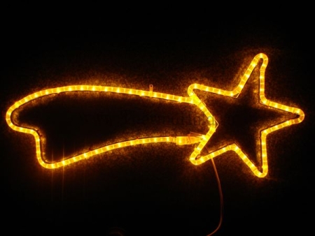 Изображение Фигура "Комета" цвет Желтый, размер 29*66 см  Neon-Night  интернет магазин Иватек ivatec.ru