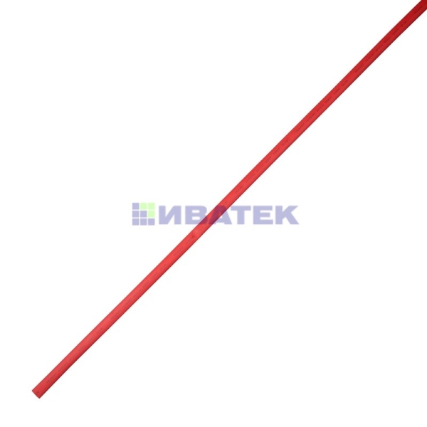 Термоусаживаемая трубка клеевая REXANT 12,0/4,0 мм, красная, упаковка 10 шт. по 1 м