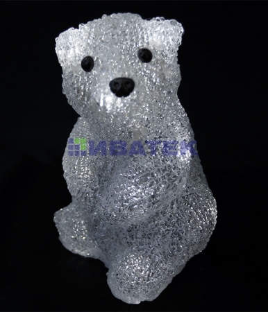Изображение 14-021, Светодиодная фигура "Медвежонок", 20см., 16 led 220/24V  интернет магазин Иватек ivatec.ru