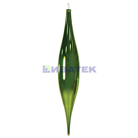 Изображение Елочная фигура "Сосулька", 91 см, цвет Зеленый  интернет магазин Иватек ivatec.ru