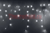 Изображение Гирлянда новогодняя Айсикл (бахрома) светодиодный, 2,4 х 0,6 м, Белый провод, 220В, диоды Белые  интернет магазин Иватек ivatec.ru