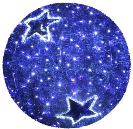 Изображение Фигура "Шар",  LED подсветка  диам. 40см, Синий  Neon-Night  интернет магазин Иватек ivatec.ru