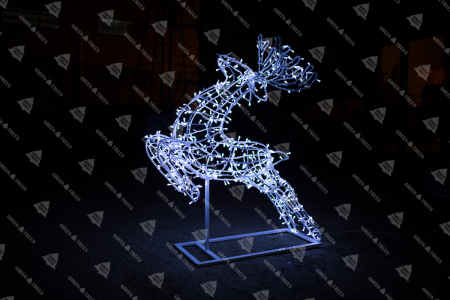 Изображение Комплект из 5 световых фигур "Большой Рождественский экипаж»  интернет магазин Иватек ivatec.ru