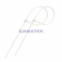 Изображение Хомут-стяжка кабельная нейлоновая PROconnect 150 x2,5мм, белая, упаковка 100 шт.  интернет магазин Иватек ivatec.ru
