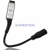 Изображение LED мини контроллер с разьемом 5,5*2,1 мм 72/144 W, 3 кнопки, 12V/24V  интернет магазин Иватек ivatec.ru