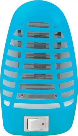Изображение Ночник светодиодный москитный NLM 01-MB синий с выключателем 230В IN HOME  интернет магазин Иватек ivatec.ru