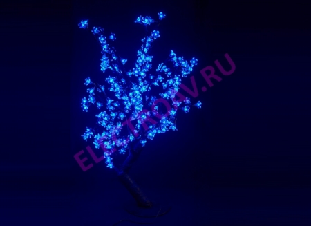 Изображение CBL-Table - LED Куст вишня 0,8 *0,8 м., синий, 224 светодиод., 12W, 24V  интернет магазин Иватек ivatec.ru