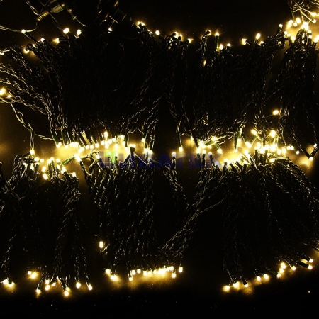 Изображение Гирлянда новогодняя "LED ClipLight" 24V, 5 нитей по 20 метров, Теплый Белый Neon-Night  интернет магазин Иватек ivatec.ru