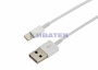 Изображение USB-Lightning кабель для iPhone original copy 1:1/PVC/white/1m/REXANT  интернет магазин Иватек ivatec.ru