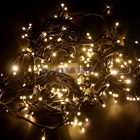Изображение Гирлянда новогодняя "Дюраплей LED" 20м 200 LED желтая  интернет магазин Иватек ivatec.ru
